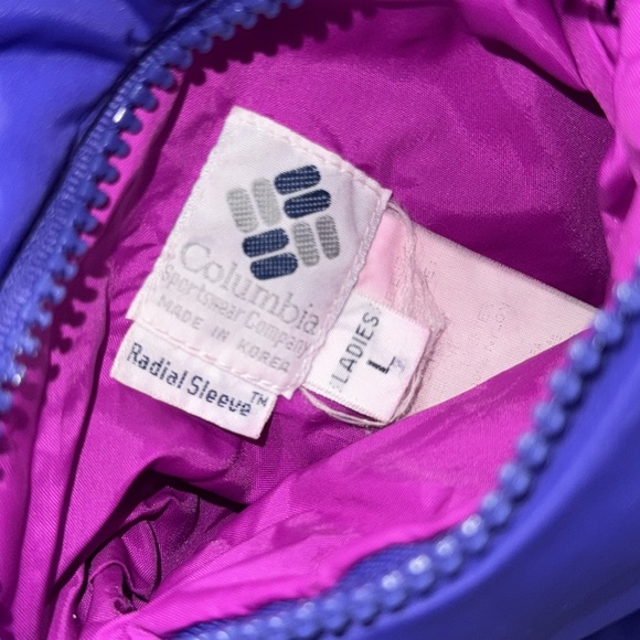 Columbia Double Sided Puffer Jacket Large - Picture 6 of 7